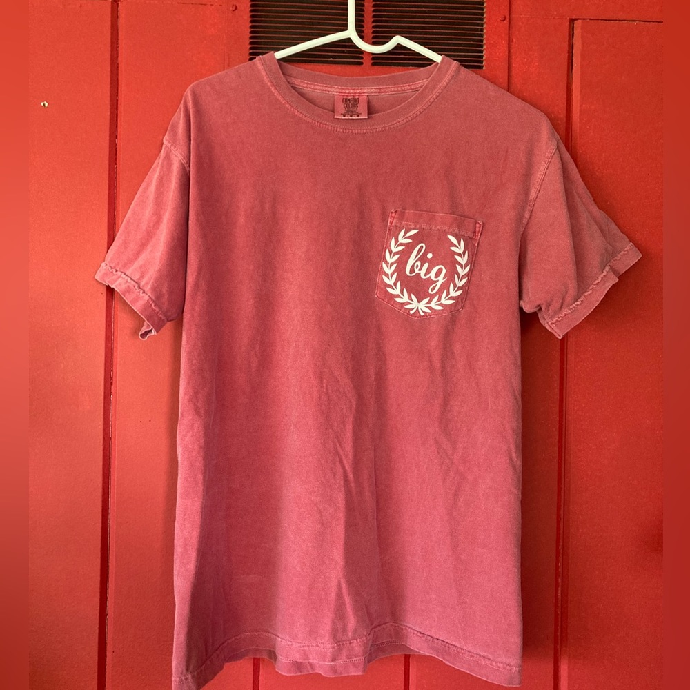 Comfort Colors Big Sorority Sparkly Shirt